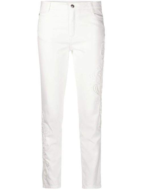 Pantaloni denim cotone bianco Ermanno Scervino | D447P301APKBB14800